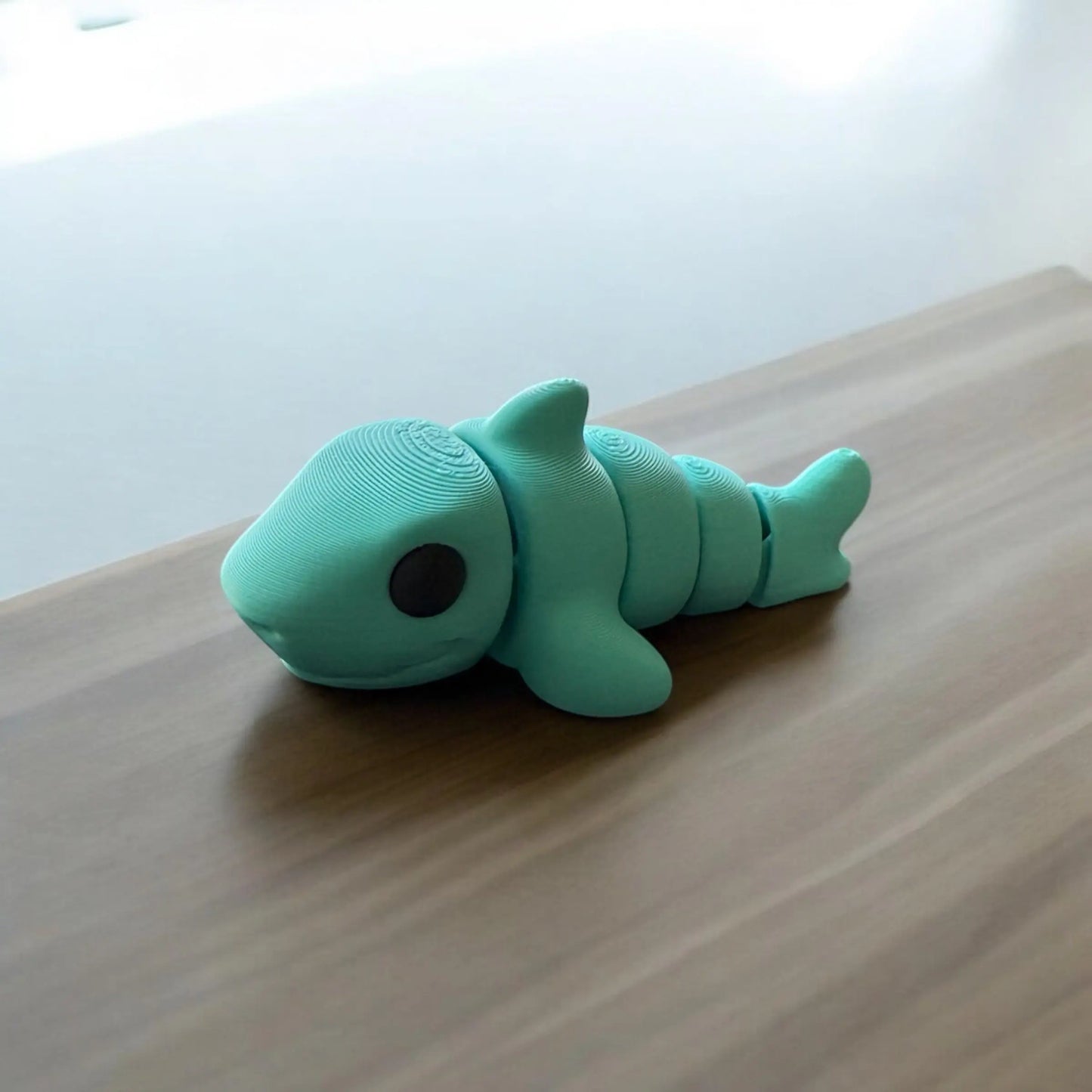 3D Printed Flexible Baby Shark Siegel Prints