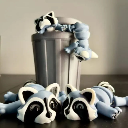 Flexible Raccoon - Siegel Prints