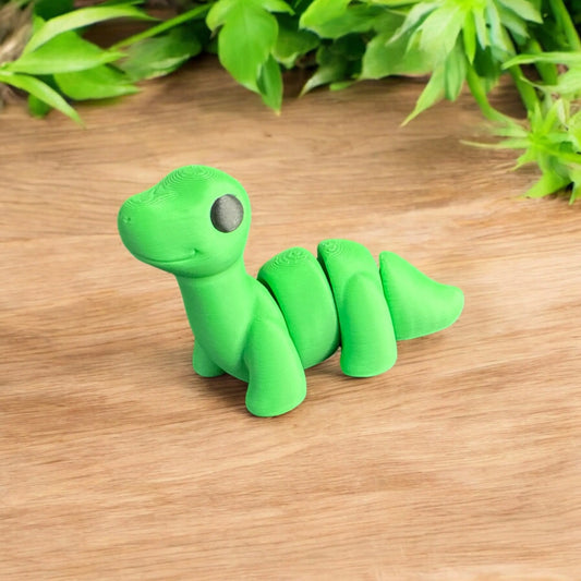 Cute Baby Brontosaurus 3D Printed Figurine Siegel Prints