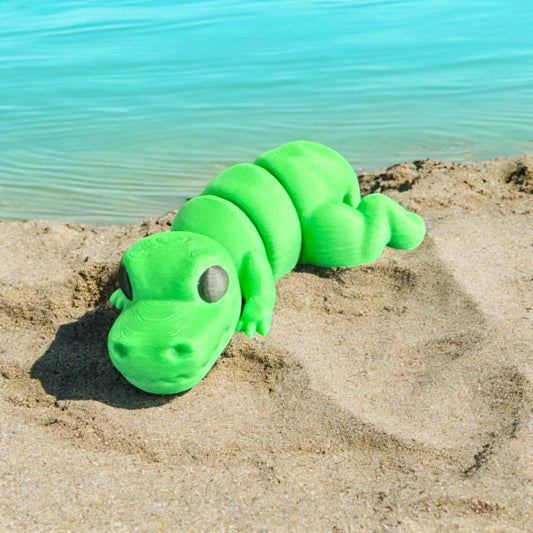 Mini T-Rex Flexible 3D Printed Playful Dinosaur Siegel Prints