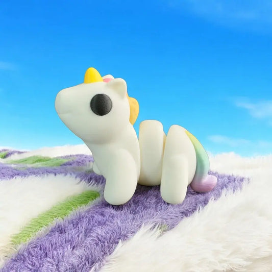 Cute Flexible 3D Printed Unicorn Siegel Prints