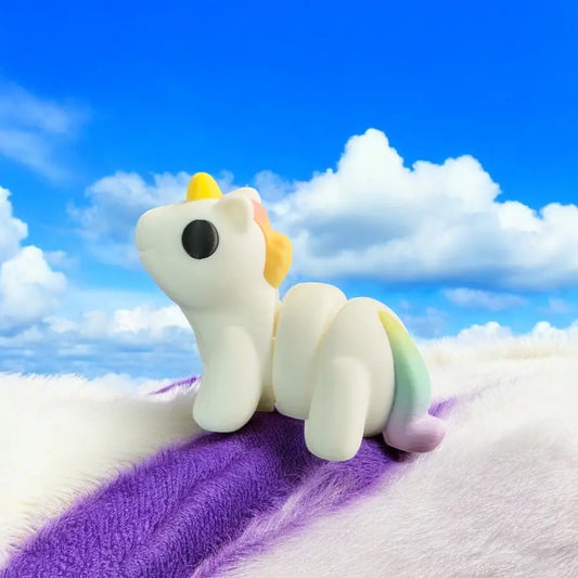 Cute Flexible 3D Printed Unicorn Siegel Prints
