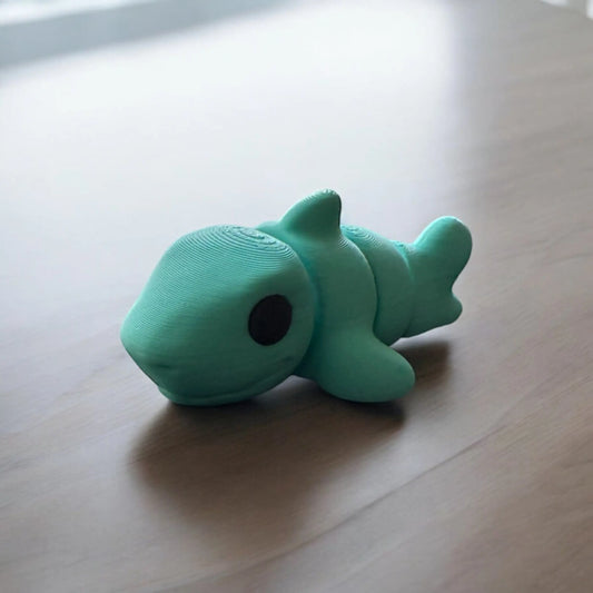 3D Printed Flexible Tiny Shark (dodo dodo do do) Siegel Prints