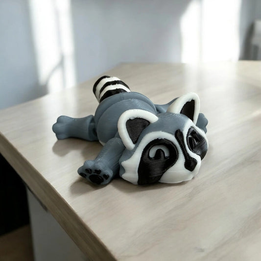 3D Printed Flexible Raccoon Siegel Prints